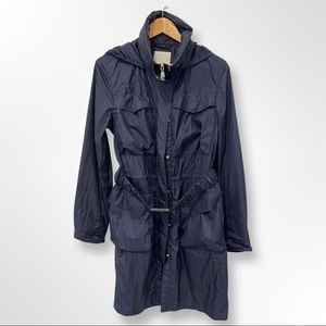 ADD Addbreaker Navy Rain Trench Coat S ($275)